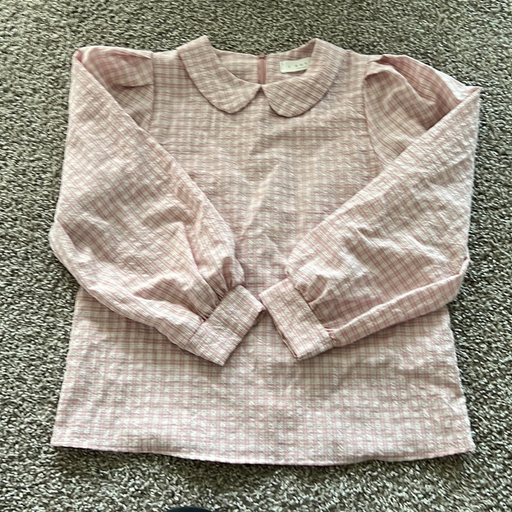 Pink blouse- Korean brand